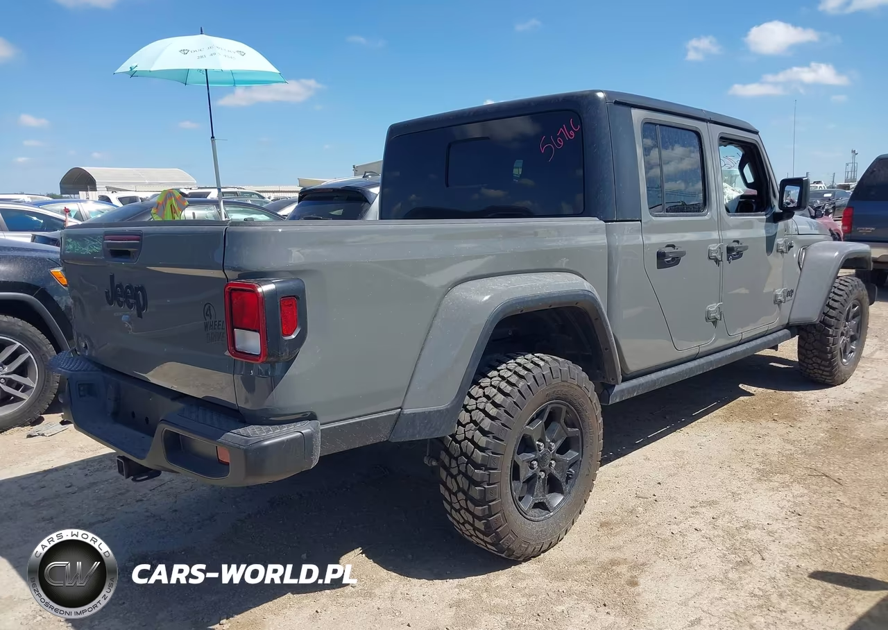 2023 Jeep Gladiator Willys 4X4 VIN:1C6HJTAG1PL501377 - 4