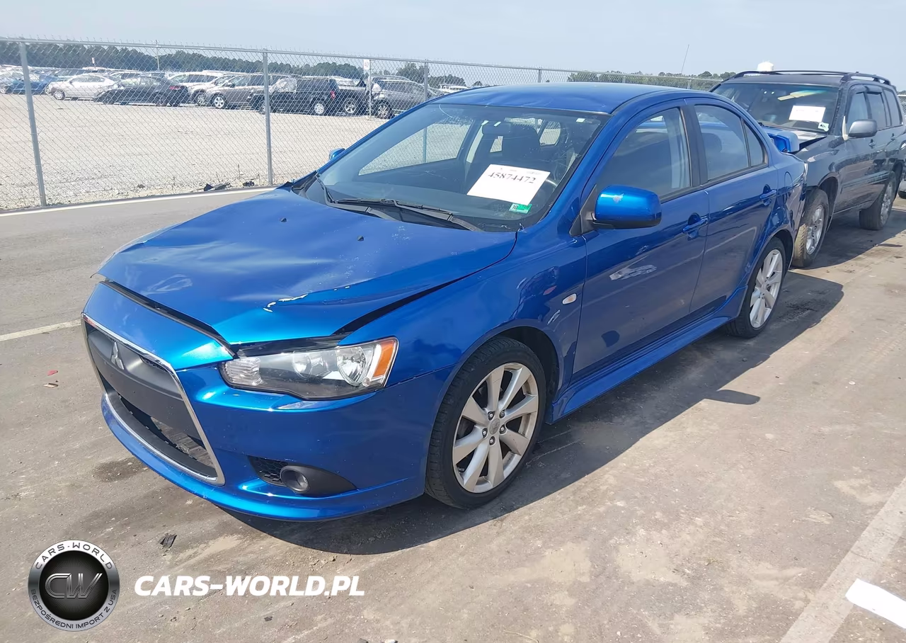 2012 Mitsubishi Lancer Gt VIN:JA32U8FW1CU023290 - 2