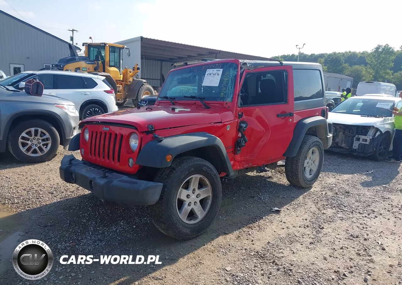 2016 Jeep Wrangler Sport VIN:1C4AJWAGXGL301612 - 2