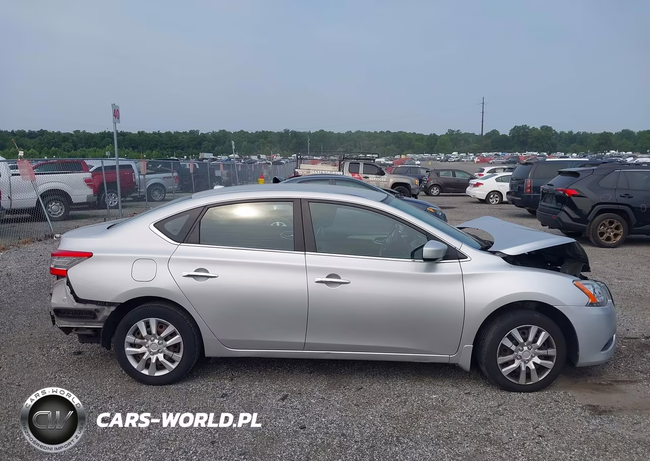 2015 Nissan Sentra Sv VIN:3N1AB7AP6FL691813 - 12