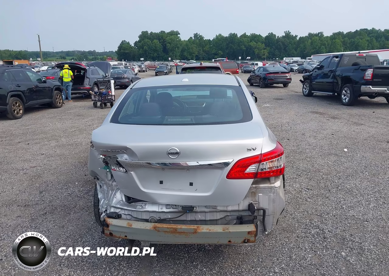 2015 Nissan Sentra Sv VIN:3N1AB7AP6FL691813 - 15