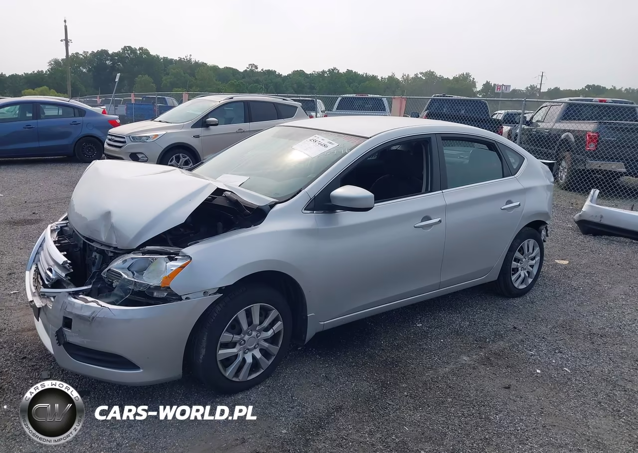 2015 Nissan Sentra Sv VIN:3N1AB7AP6FL691813 - 2