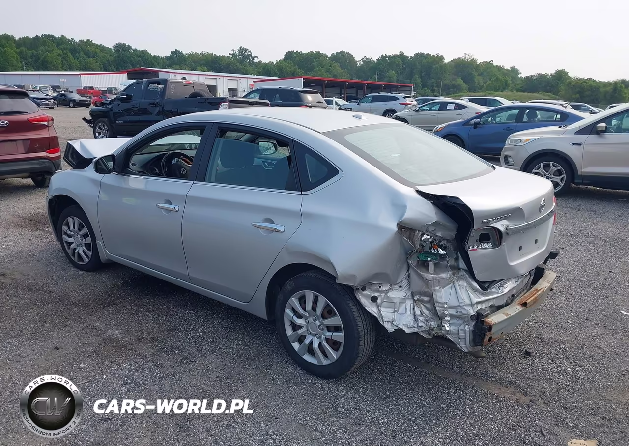 2015 Nissan Sentra Sv VIN:3N1AB7AP6FL691813 - 3