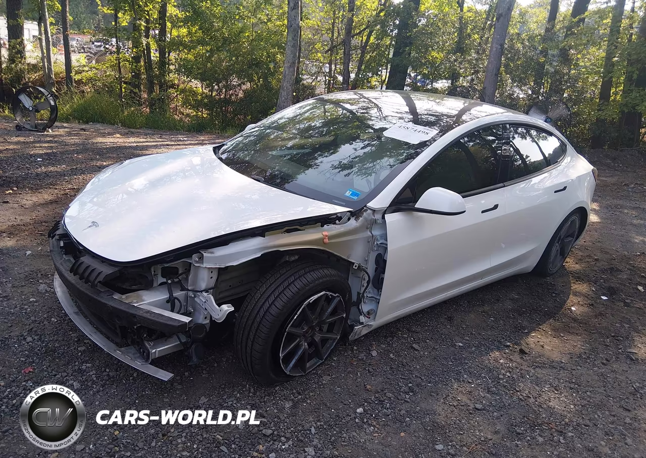 2021 Tesla Model 3 Long Range Dual Motor All-Wheel Drive VIN:5YJ3E1EB8MF980616 - 2