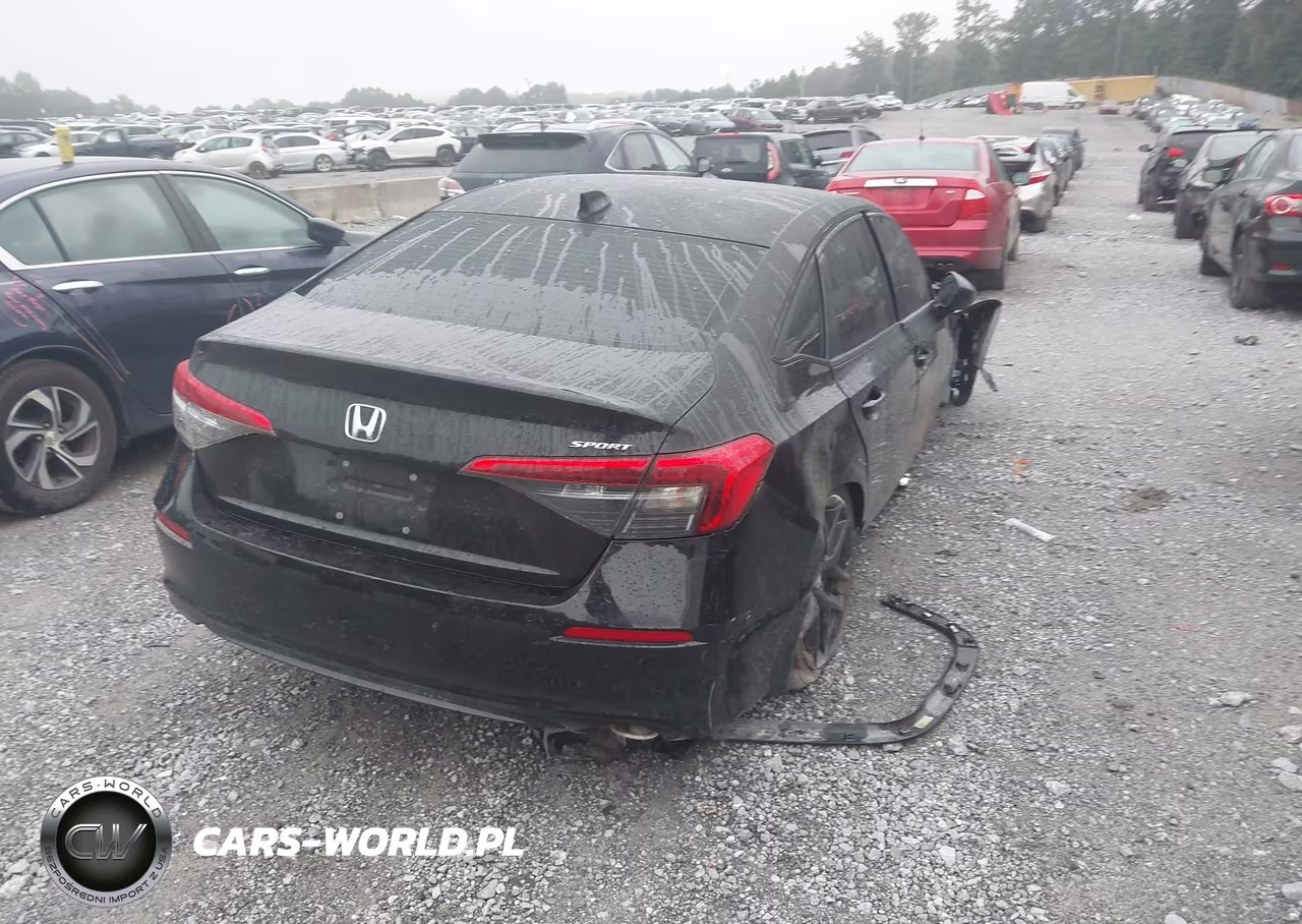 2022 Honda Civic Sport VIN:2HGFE2F54NH567763 - 4