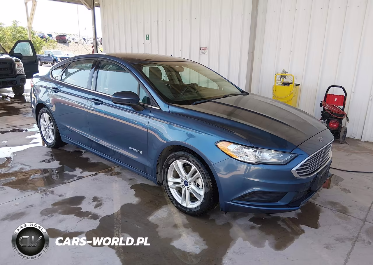 2018 Ford Fusion Hybrid S VIN:3FA6P0UU0JR235847 - 1