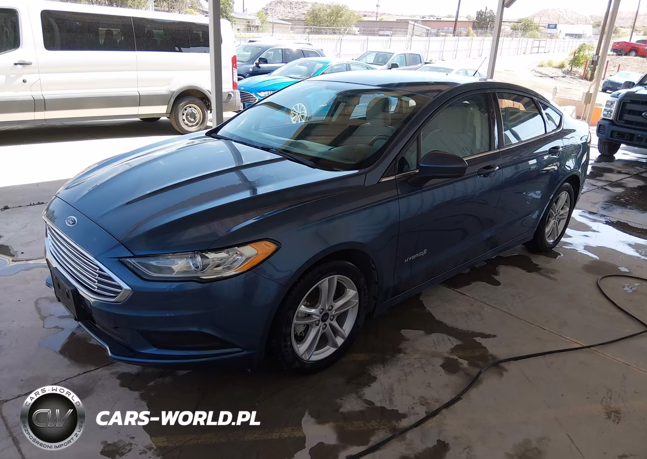 2018 Ford Fusion Hybrid S VIN:3FA6P0UU0JR235847 - 2