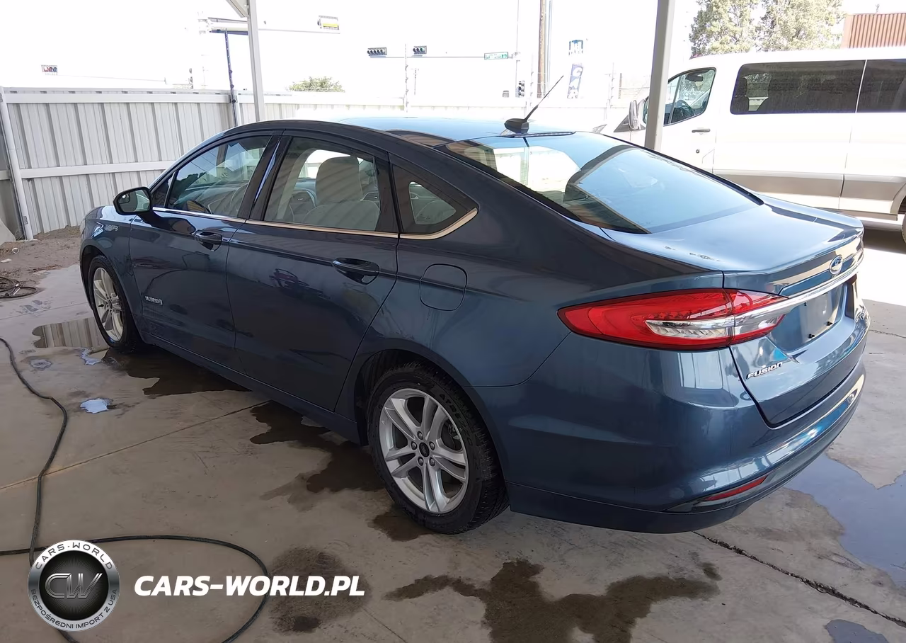 2018 Ford Fusion Hybrid S VIN:3FA6P0UU0JR235847 - 3