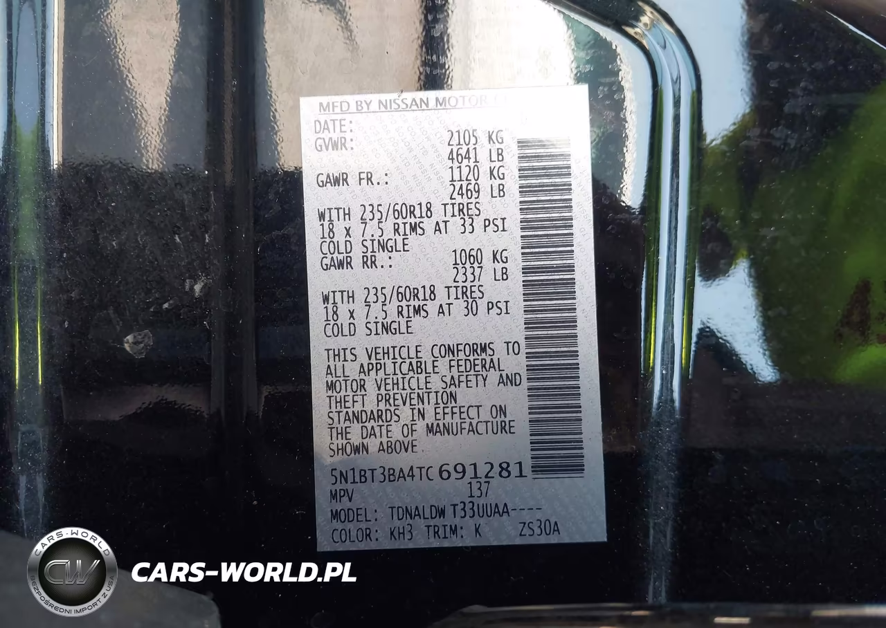 2026 Nissan Rogue Sv VIN:5N1BT3BA4TC691281 - 9