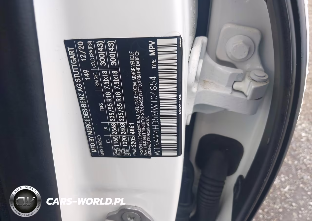 2021 Mercedes-Benz Glb 250 4Matic VIN:W1N4M4HB5MW104854 - 9