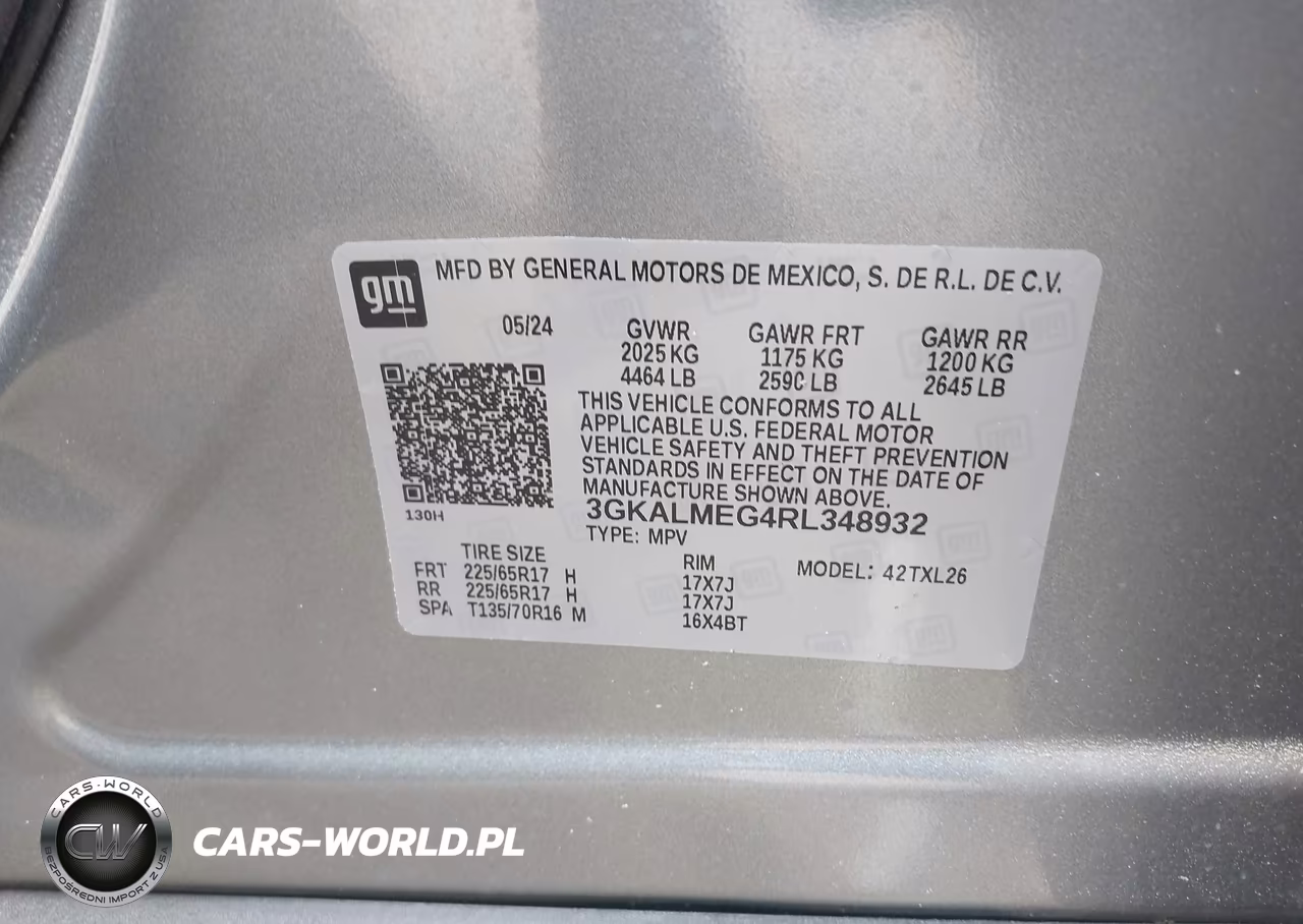 2024 GMC Terrain Fwd Sle VIN:3GKALMEG4RL348932 - 9