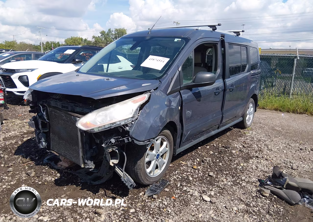 2014 Ford Transit Connect Xlt VIN:NM0GE9F77E1137914 - 2