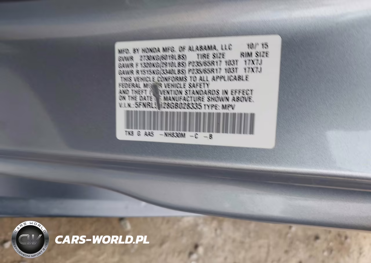 2016 Honda Odyssey Lx VIN:5FNRL5H28GB028335 - 9