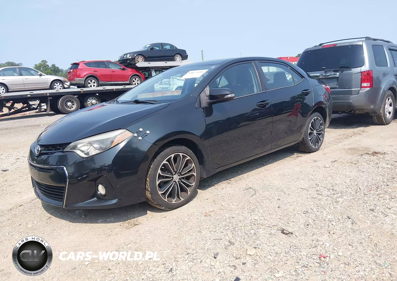 2015 Toyota Corolla S Plus VIN:2T1BURHE2FC457845 - 2