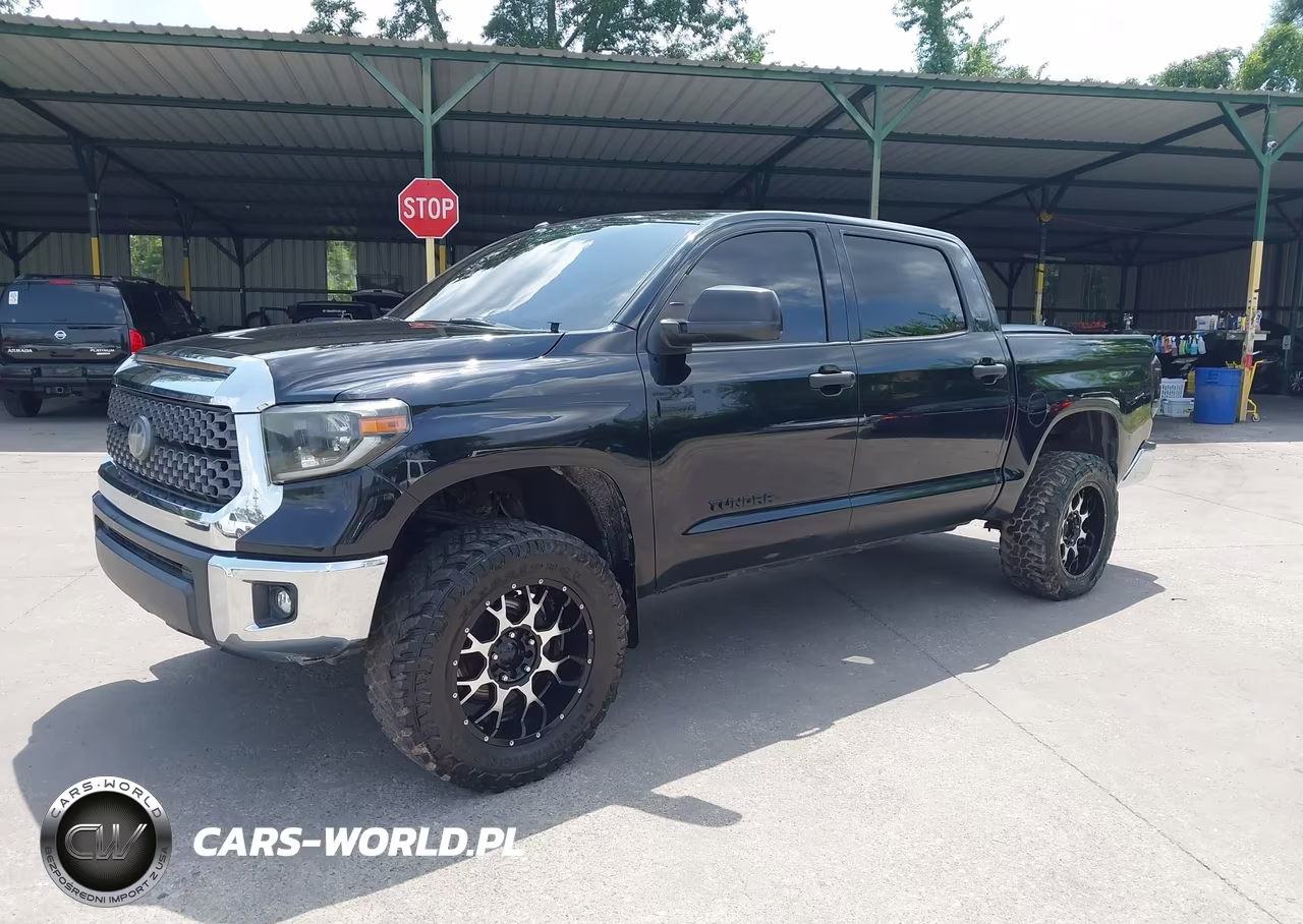 2019 Toyota Tundra Sr5 5.7L V8 VIN:5TFDY5F14KX818655 - 2