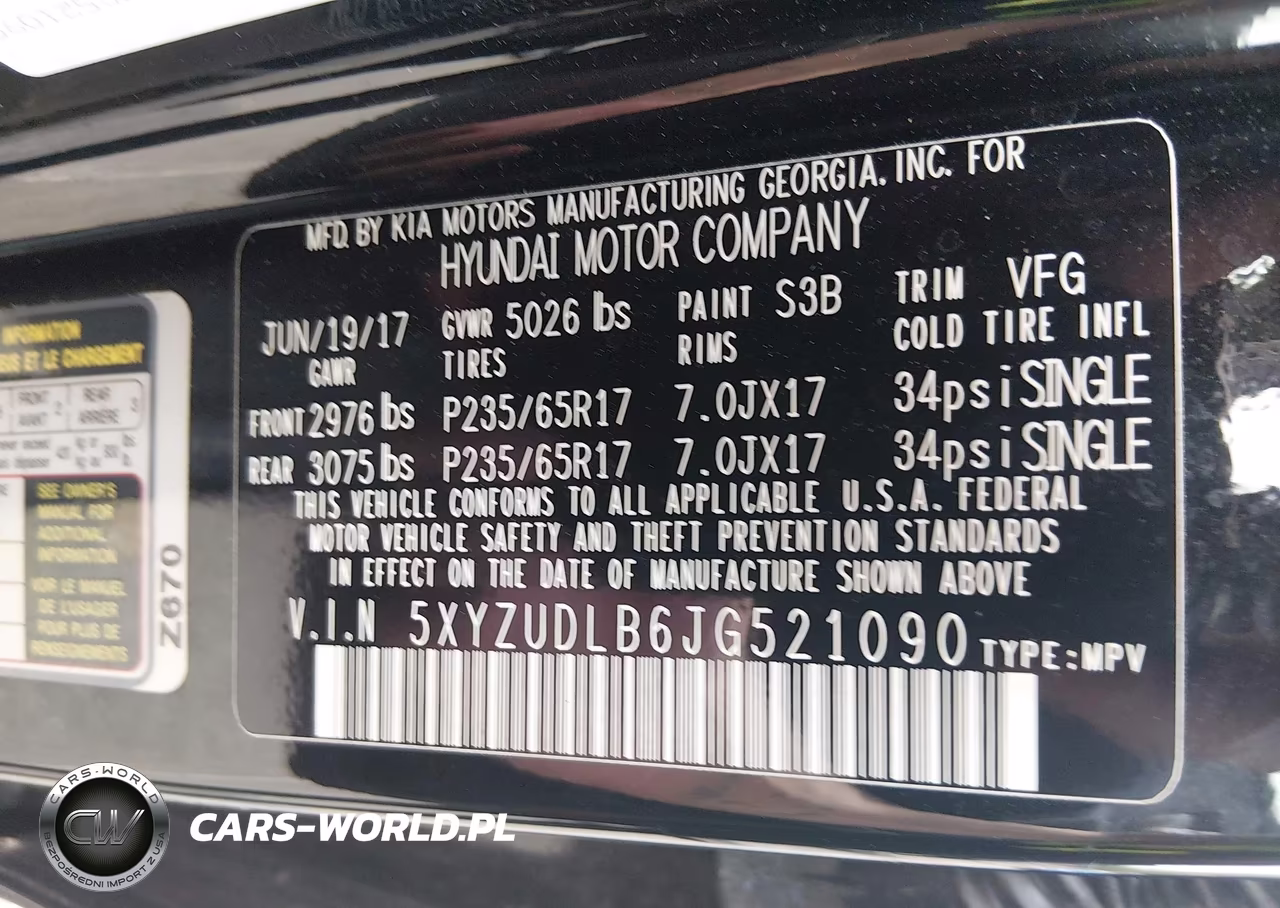 2018 Hyundai Santa Fe Sport 2.4L VIN:5XYZUDLB6JG521090 - 9