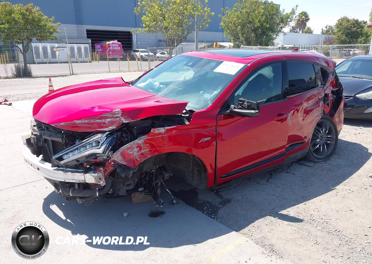 2020 Acura Rdx A-Spec Package VIN:5J8TC2H69LL020549 - 2