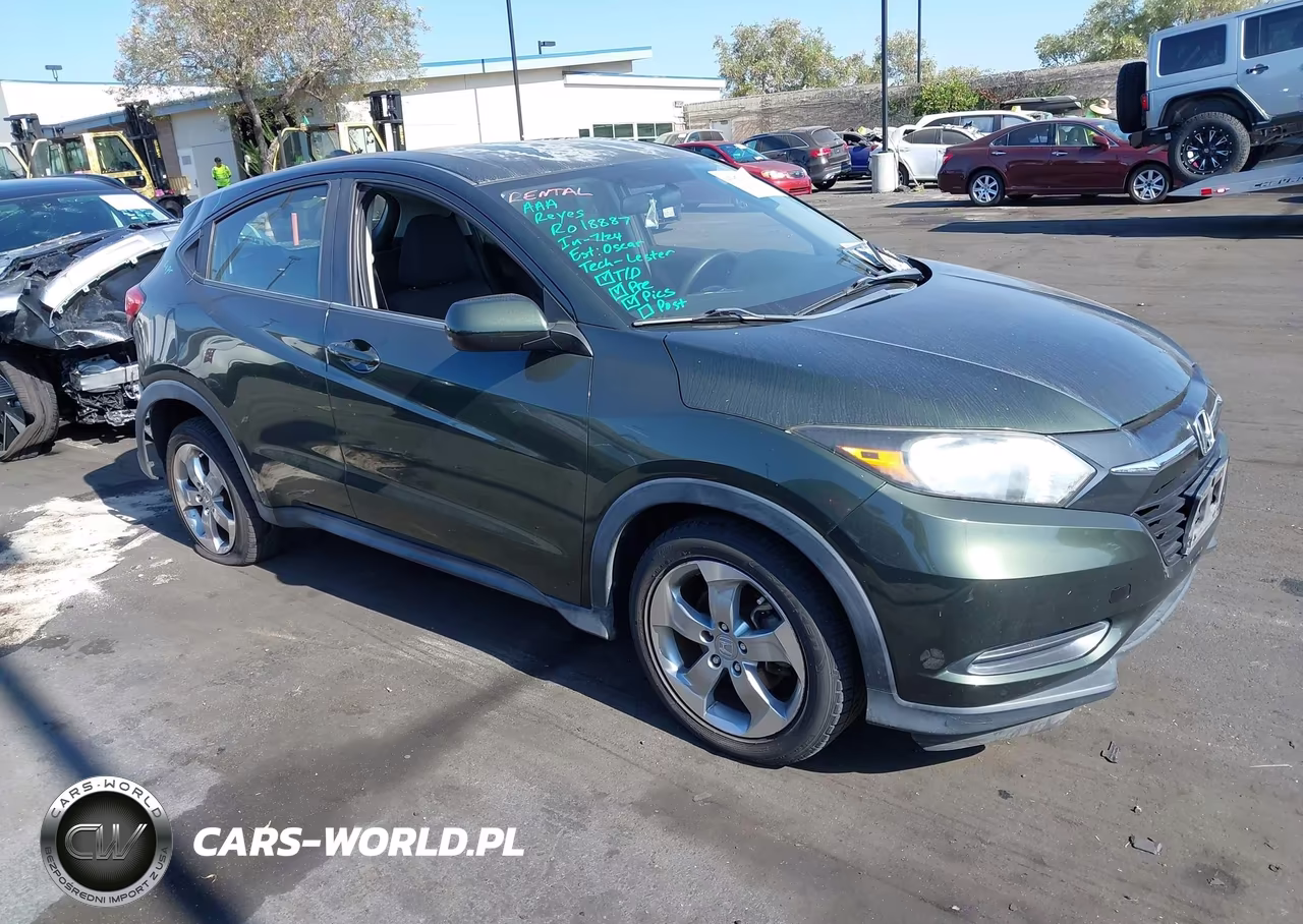 2017 Honda Hr-V Lx VIN:3CZRU5H37HG705872 - 1