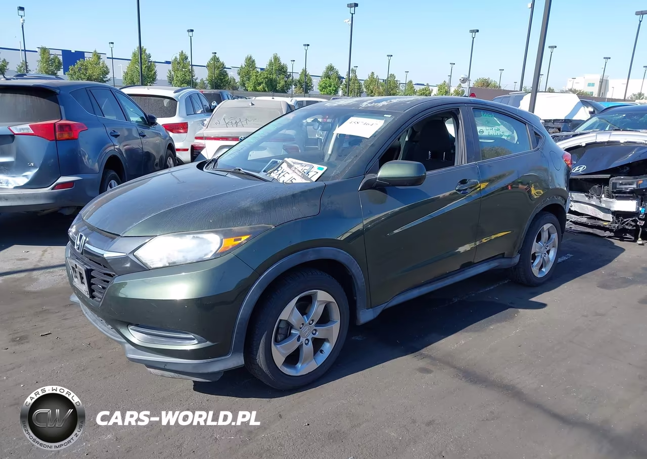 2017 Honda Hr-V Lx VIN:3CZRU5H37HG705872 - 2