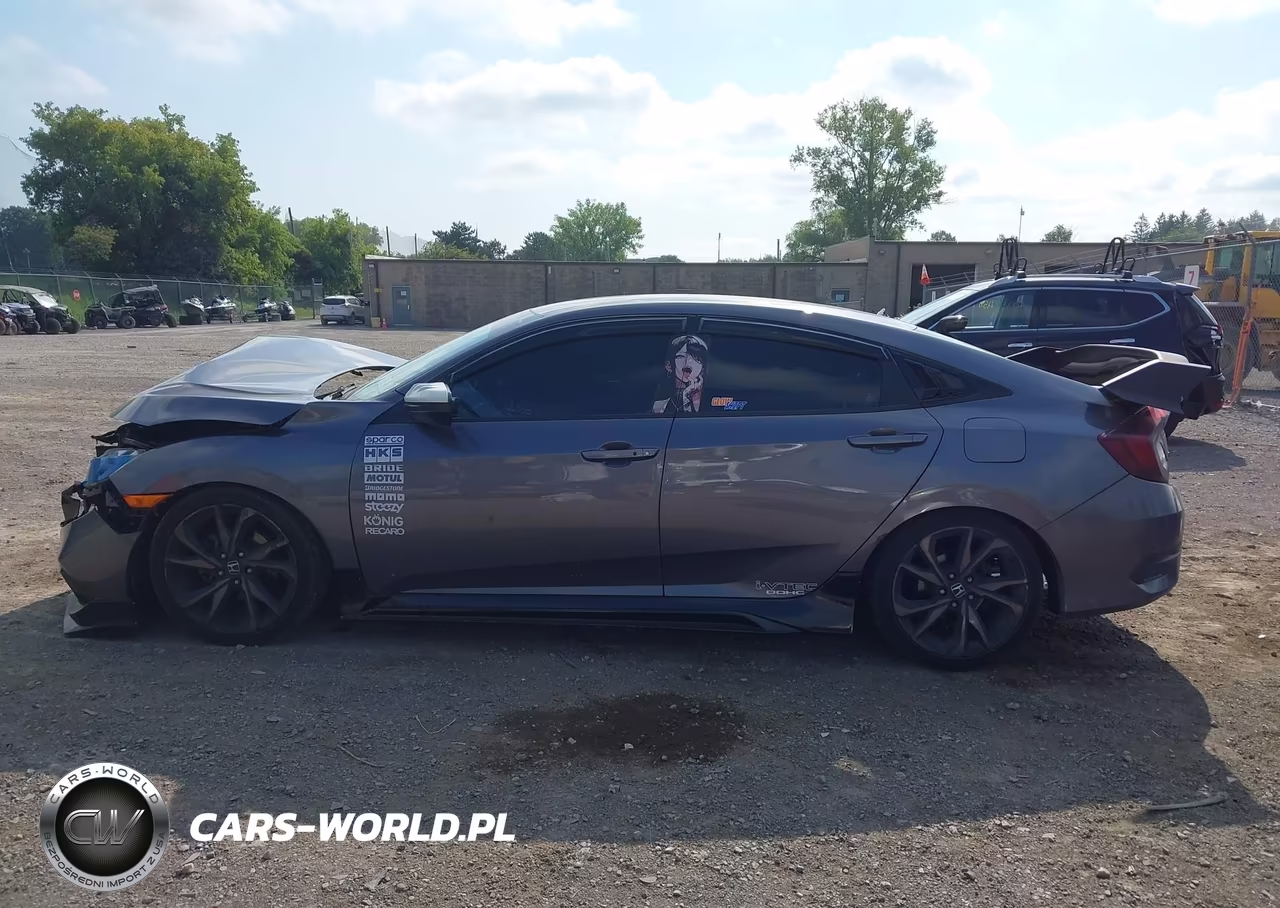 2019 Honda Civic Sport VIN:19XFC2E83KE003593 - 14