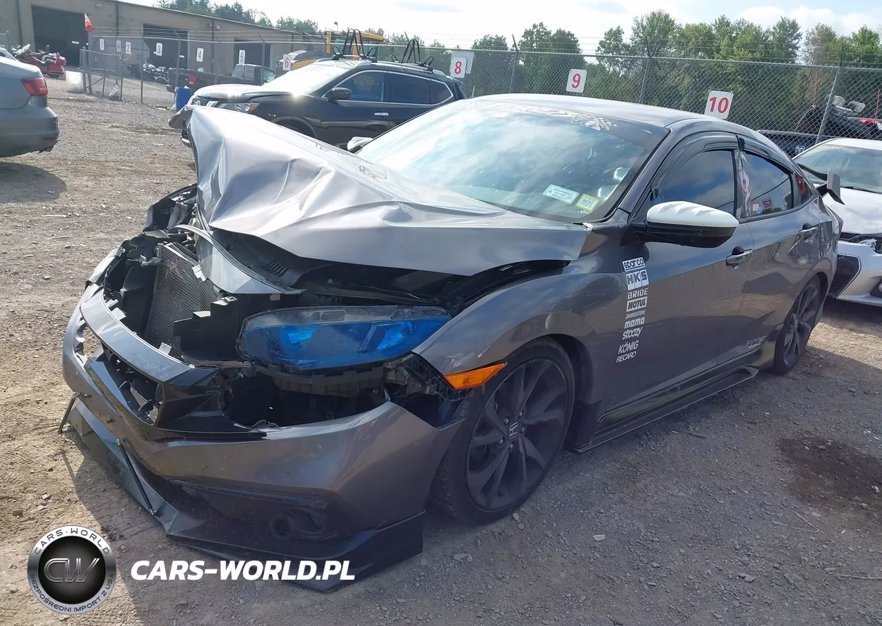 2019 Honda Civic Sport VIN:19XFC2E83KE003593 - 2