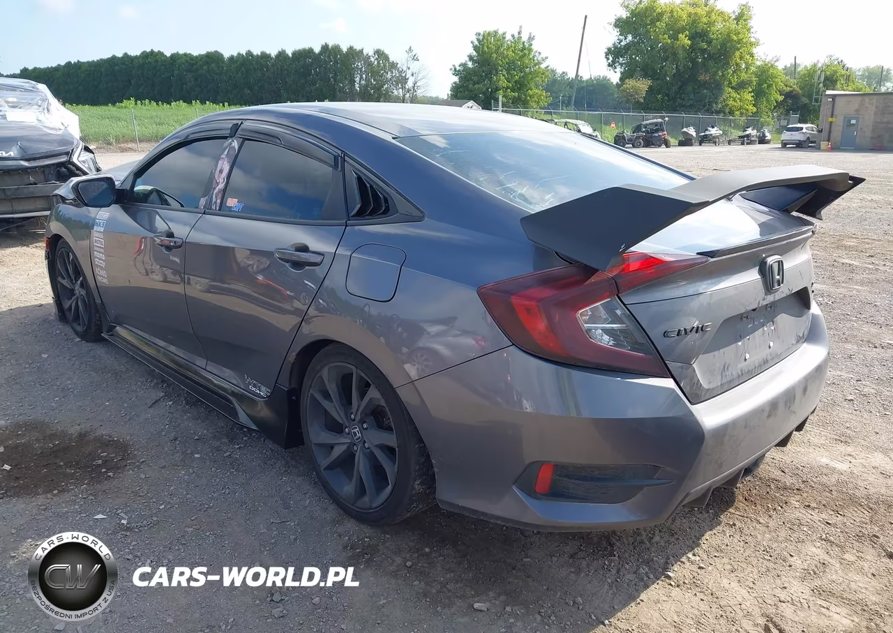 2019 Honda Civic Sport VIN:19XFC2E83KE003593 - 3