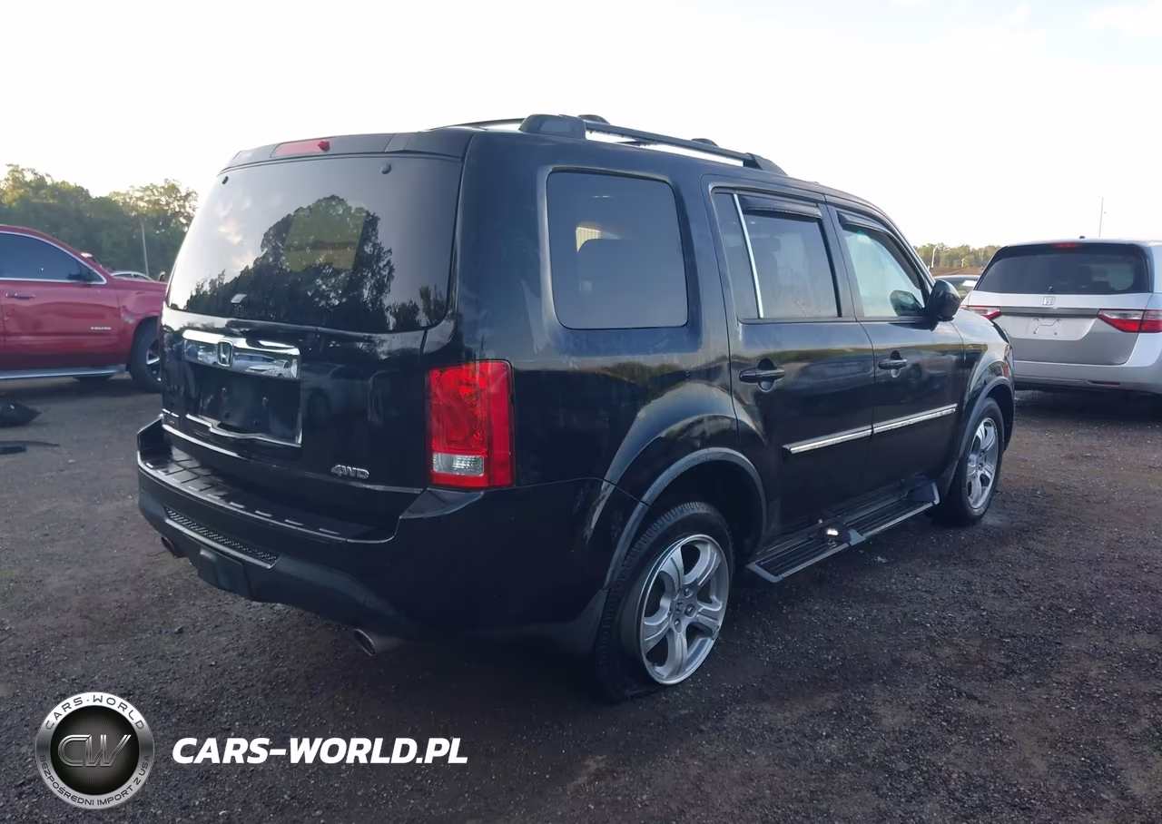 2012 Honda Pilot Ex-L VIN:5FNYF4H77CB039846 - 4