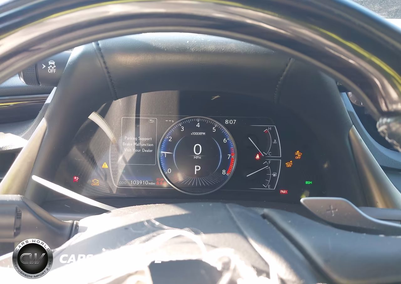 2019 Lexus Es 350 VIN:JTHBZ1B18K2002112 - 7
