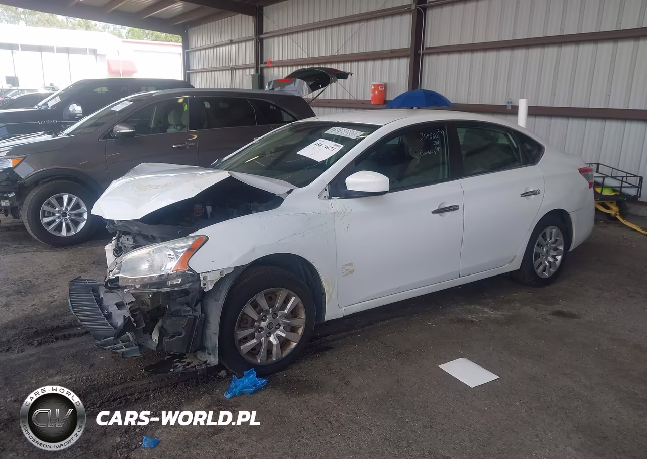 2015 Nissan Sentra Sv VIN:3N1AB7AP2FY354560 - 2