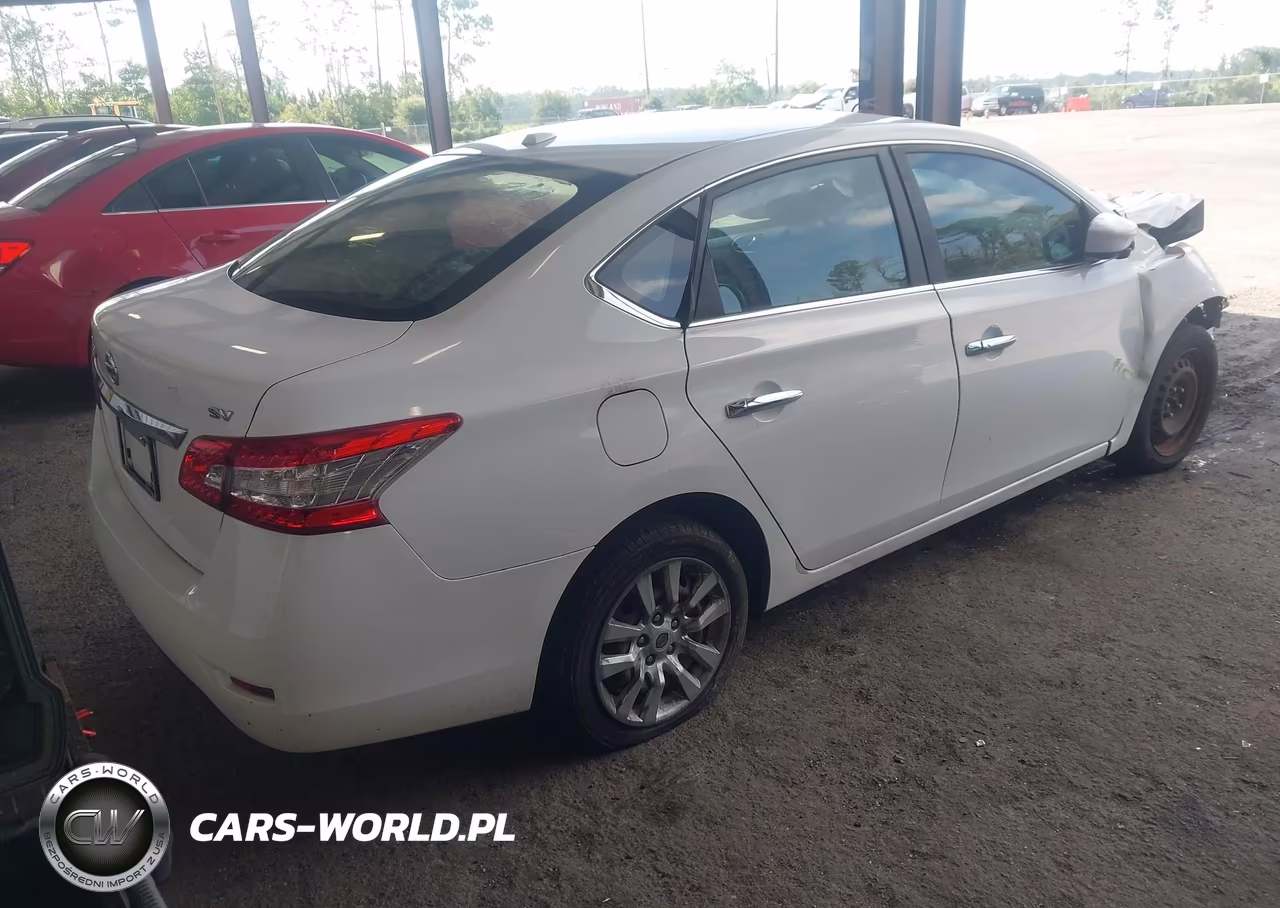 2015 Nissan Sentra Sv VIN:3N1AB7AP2FY354560 - 4