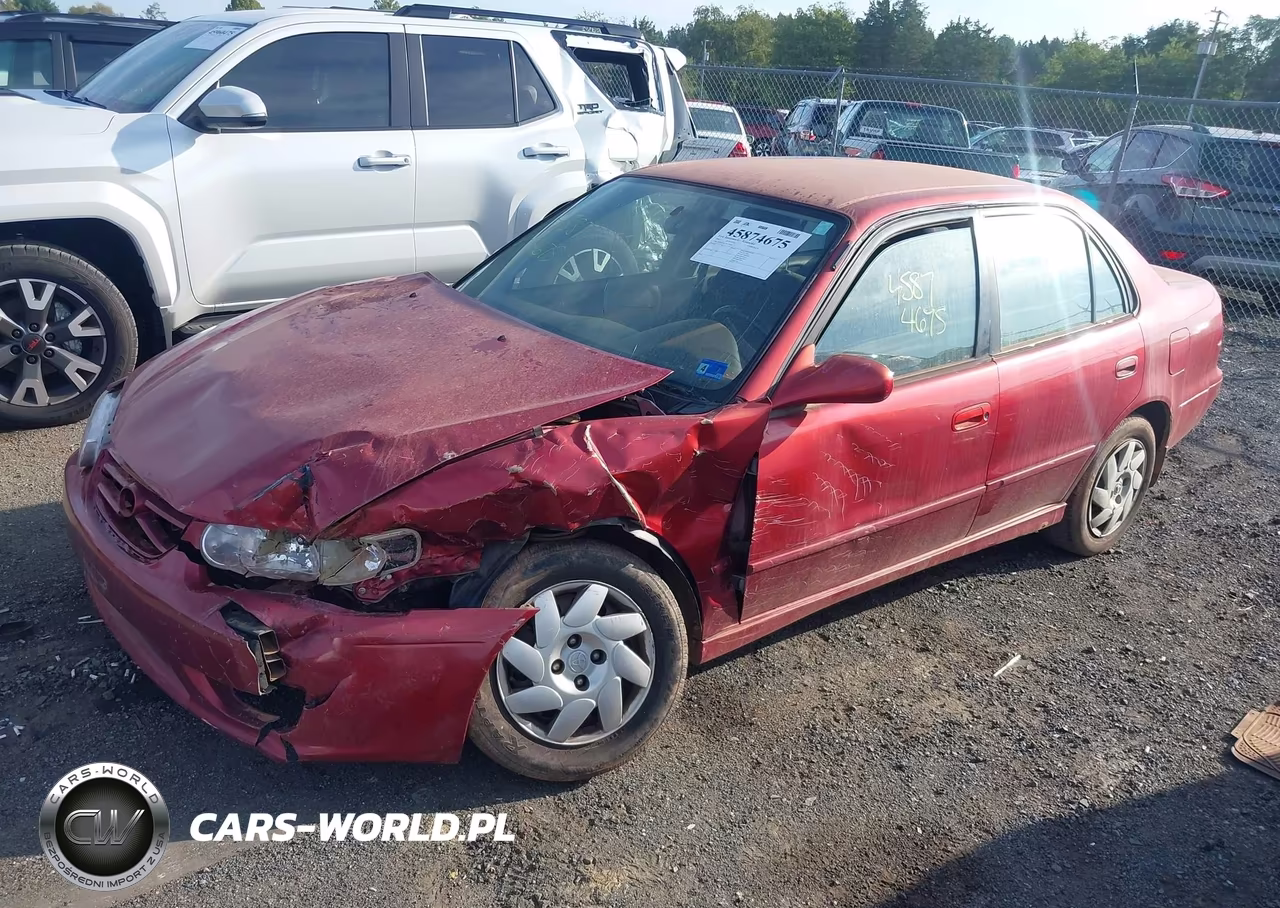 2002 Toyota Corolla S VIN:2T1BR12E12C577464 - 2
