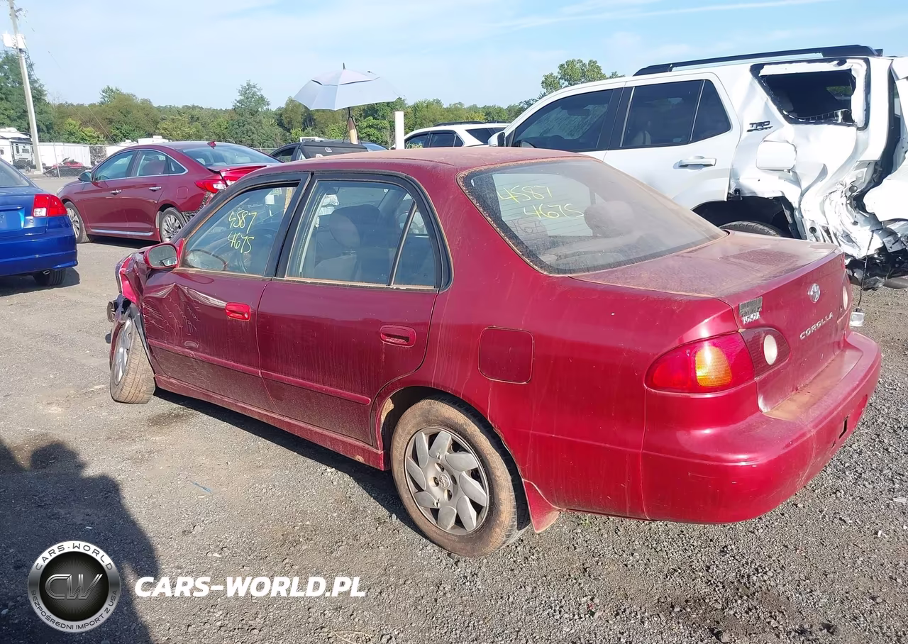 2002 Toyota Corolla S VIN:2T1BR12E12C577464 - 3