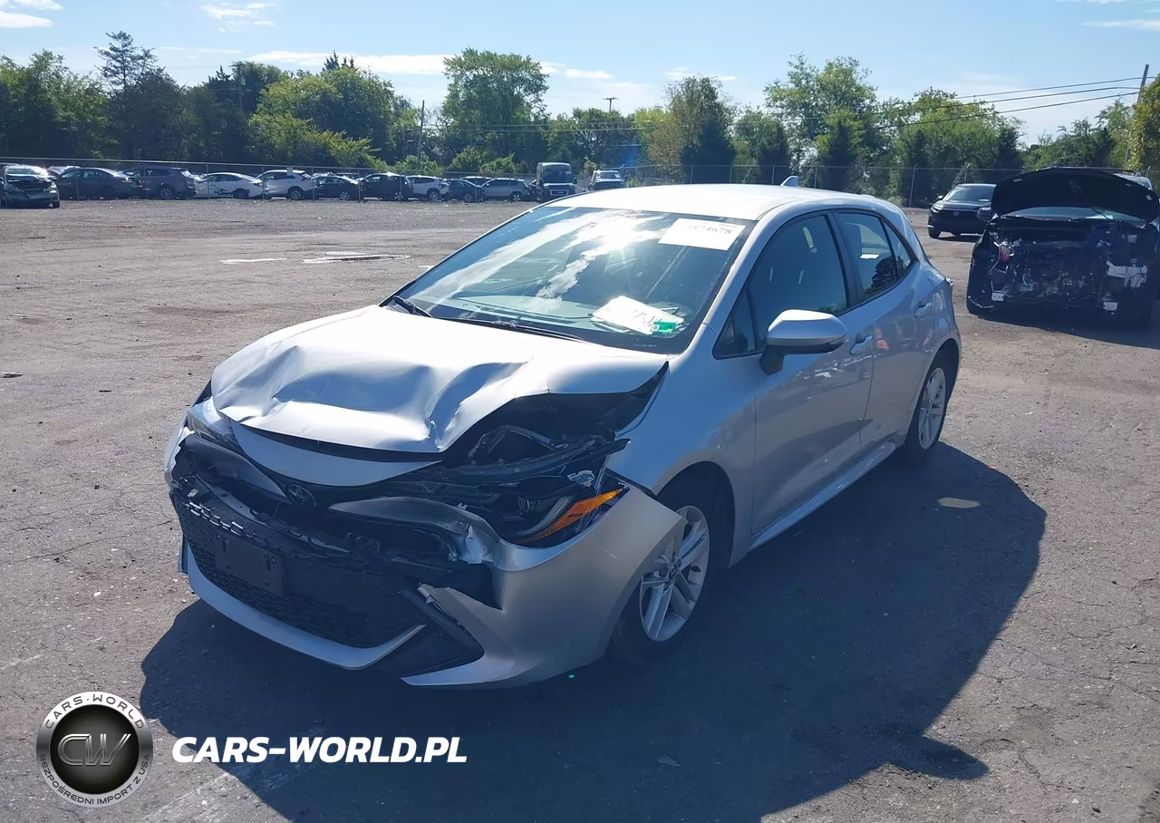 2019 Toyota Corolla Se VIN:JTNK4RBEXK3025124 - 2