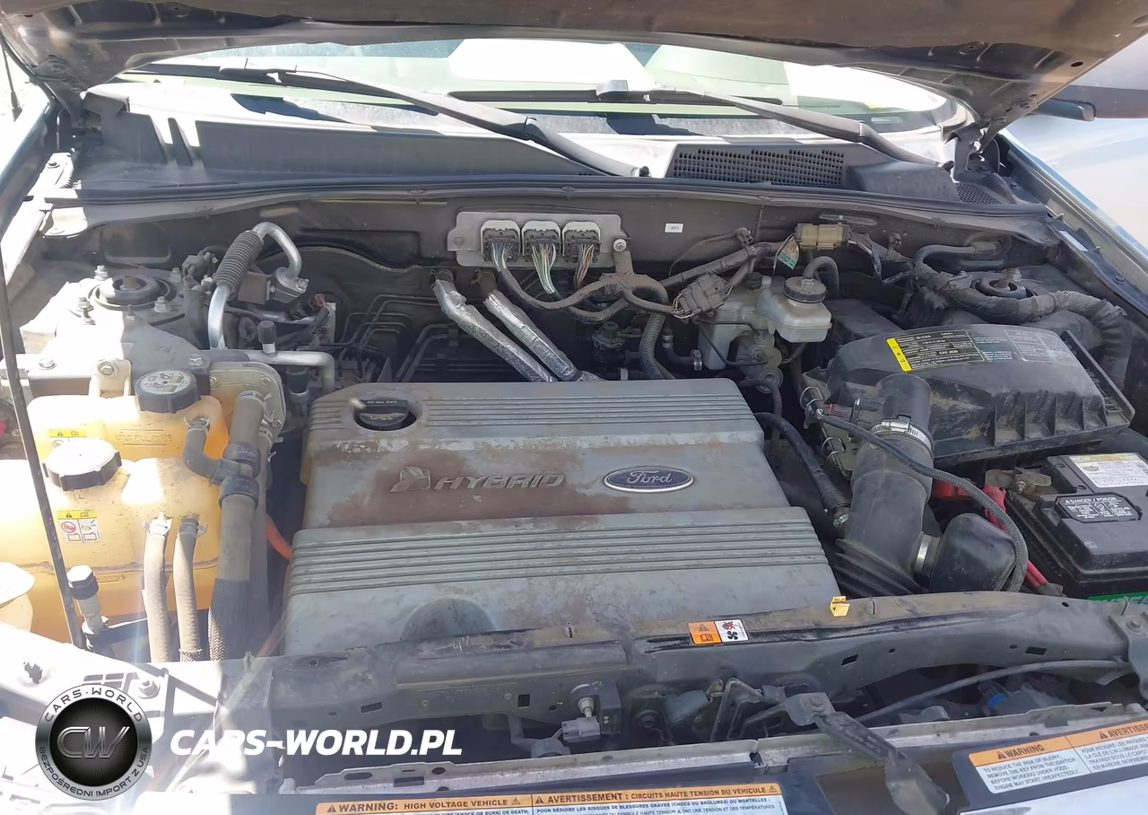 2008 Ford Escape Hybrid VIN:1FMCU59H68KD39252 - 10