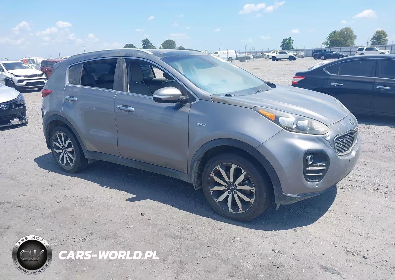 2017 Kia Sportage Ex VIN:KNDPNCAC2H7204280 - 1