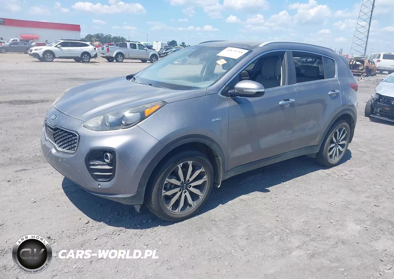 2017 Kia Sportage Ex VIN:KNDPNCAC2H7204280 - 2
