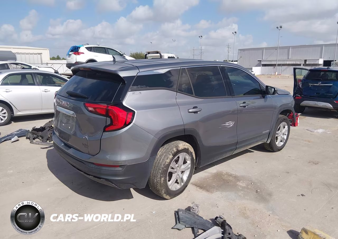 2020 GMC Terrain Fwd Sle VIN:3GKALMEV2LL180472 - 4