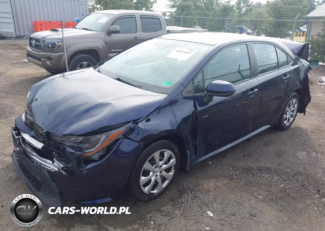 2021 Toyota Corolla Le VIN:5YFEPMAE2MP173825 - 2