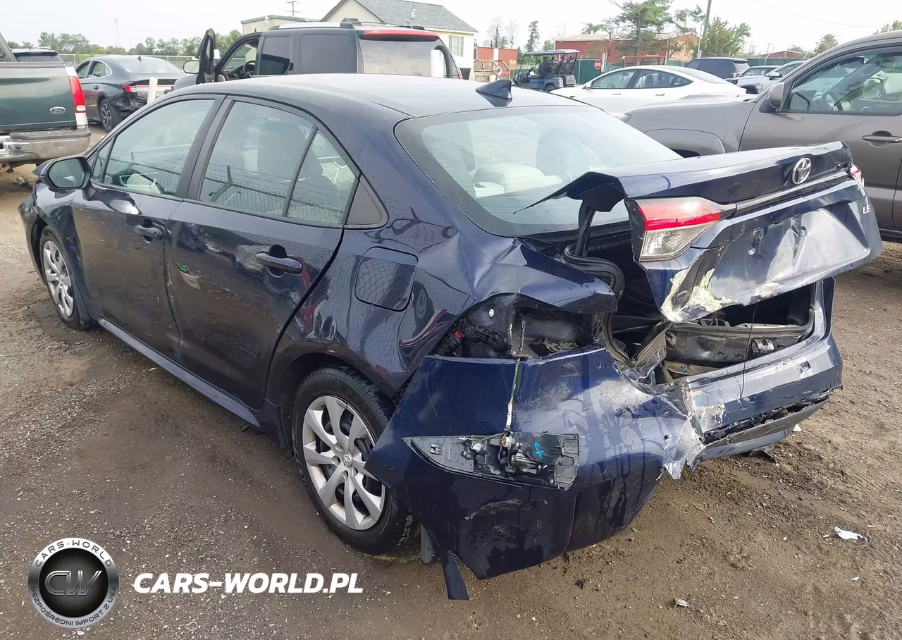 2021 Toyota Corolla Le VIN:5YFEPMAE2MP173825 - 3
