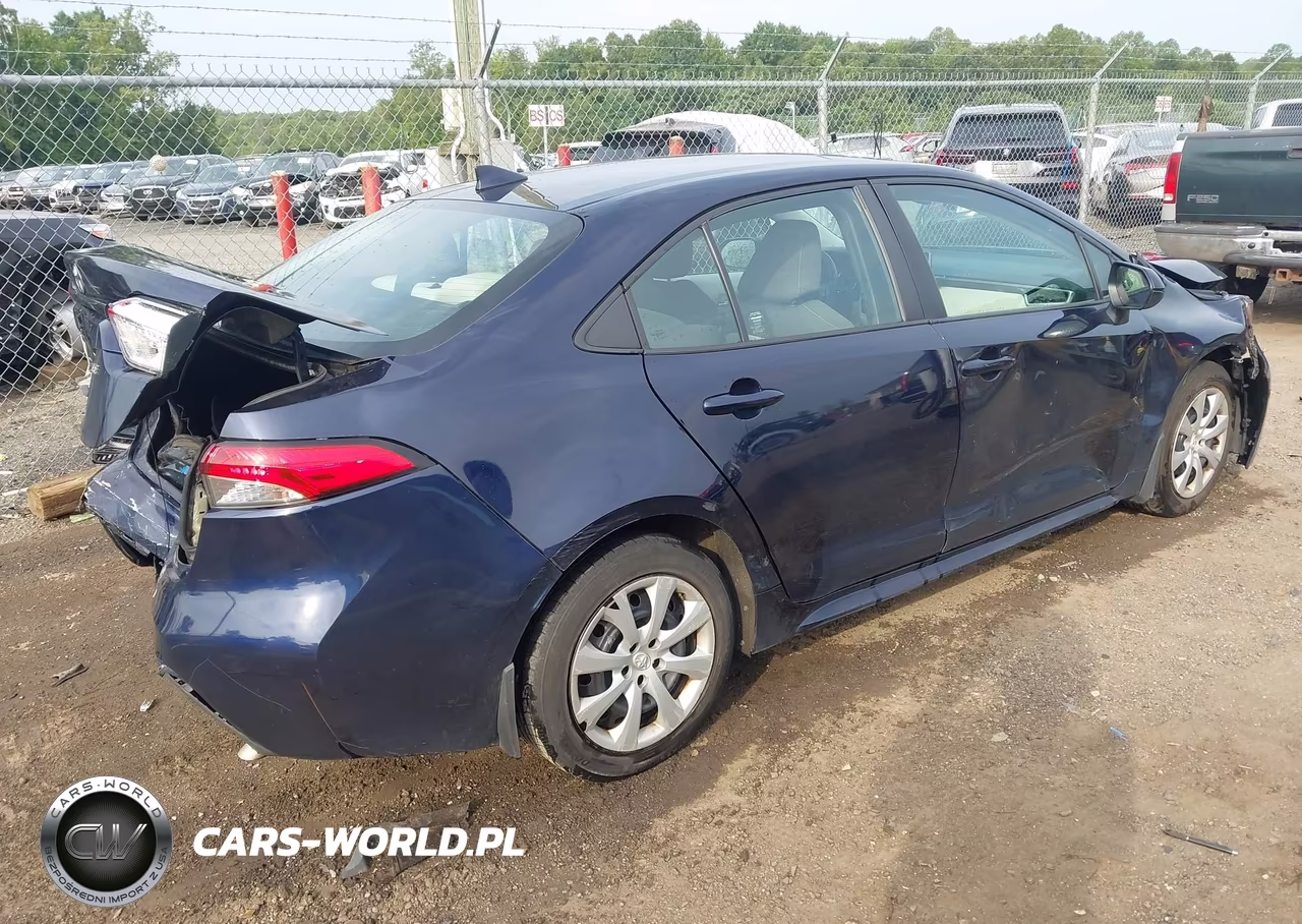 2021 Toyota Corolla Le VIN:5YFEPMAE2MP173825 - 4