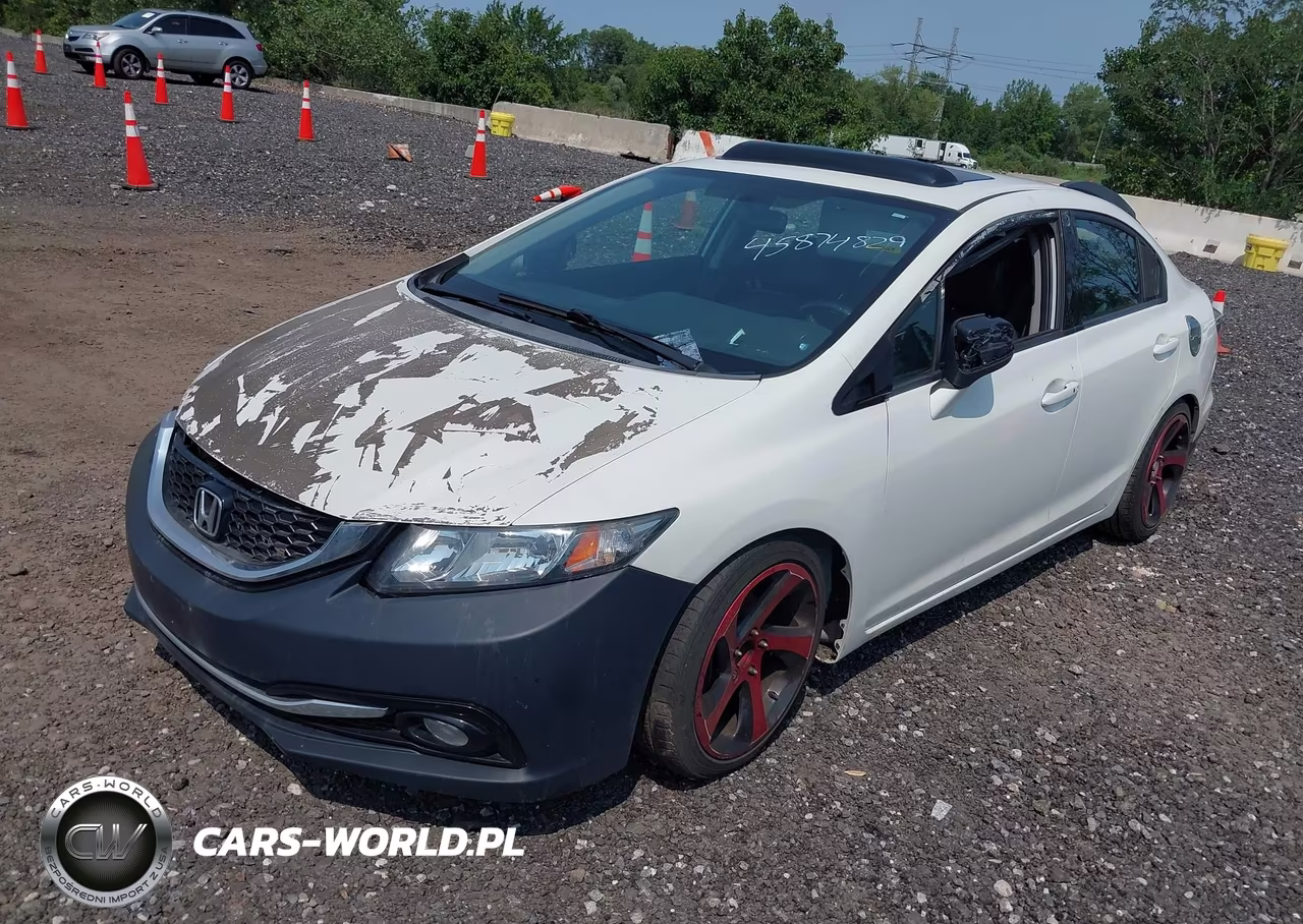 2015 Honda Civic Ex-L VIN:19XFB2F96FE281372 - 2