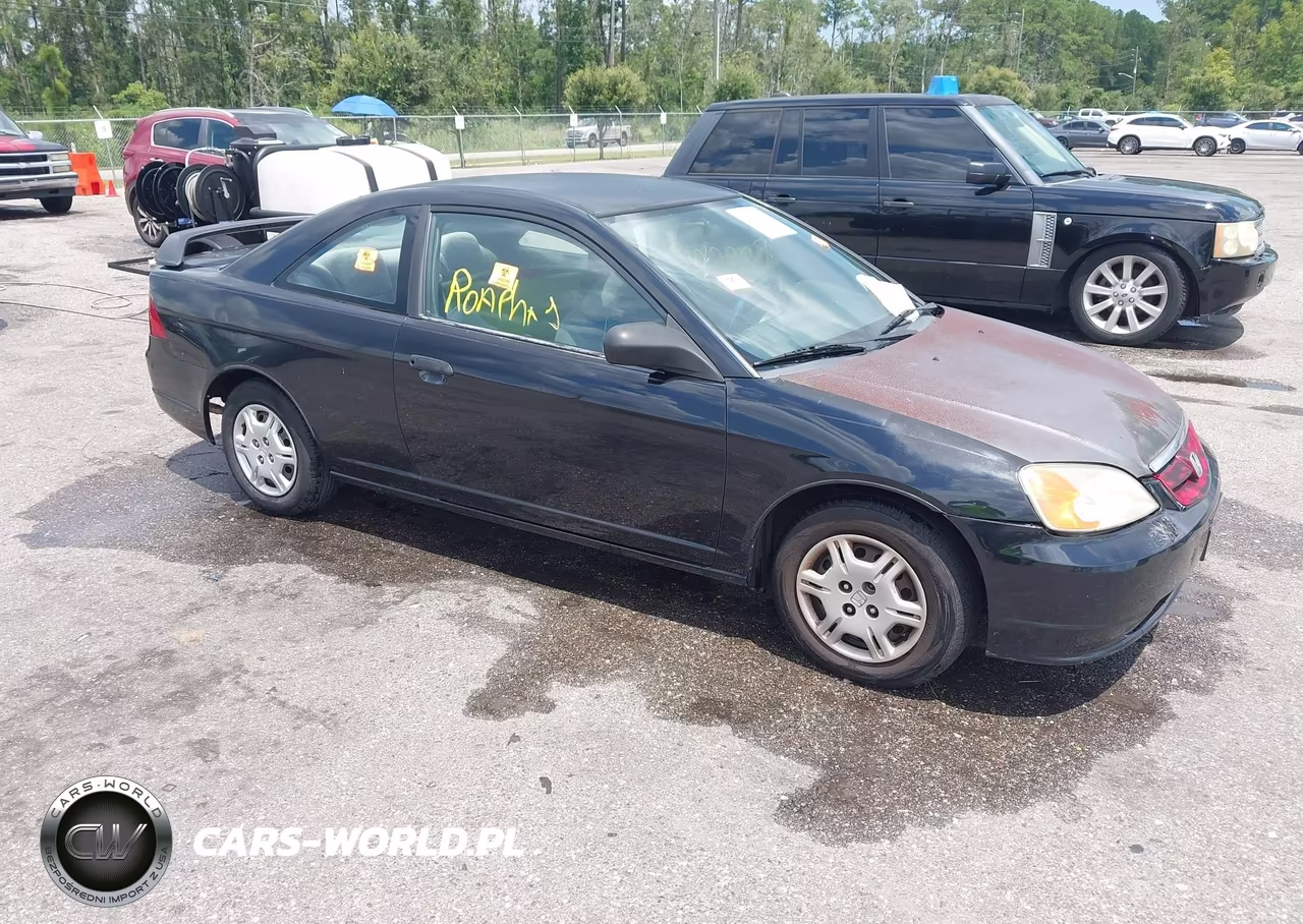 2001 Honda Civic Lx VIN:1HGEM22581L013272 - 1