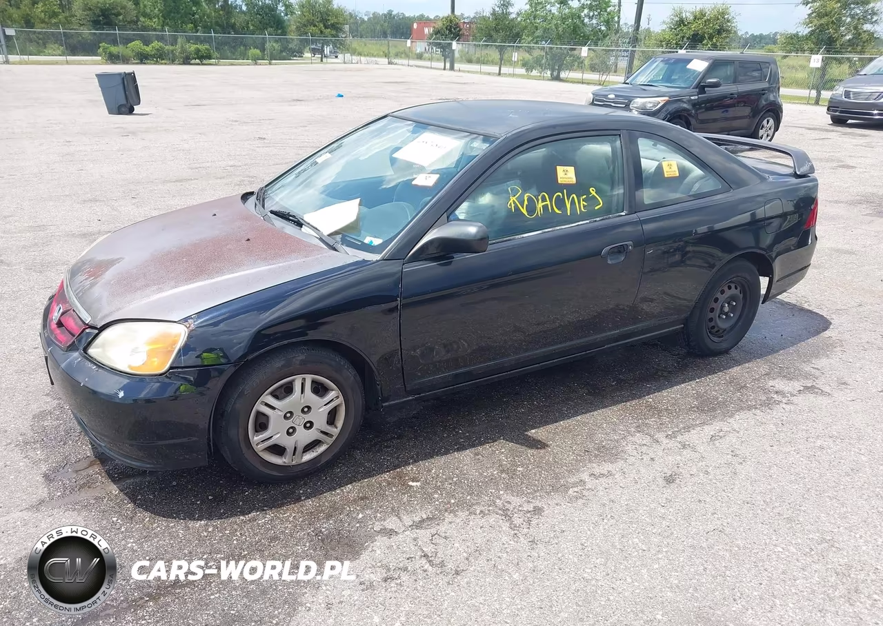 2001 Honda Civic Lx VIN:1HGEM22581L013272 - 2