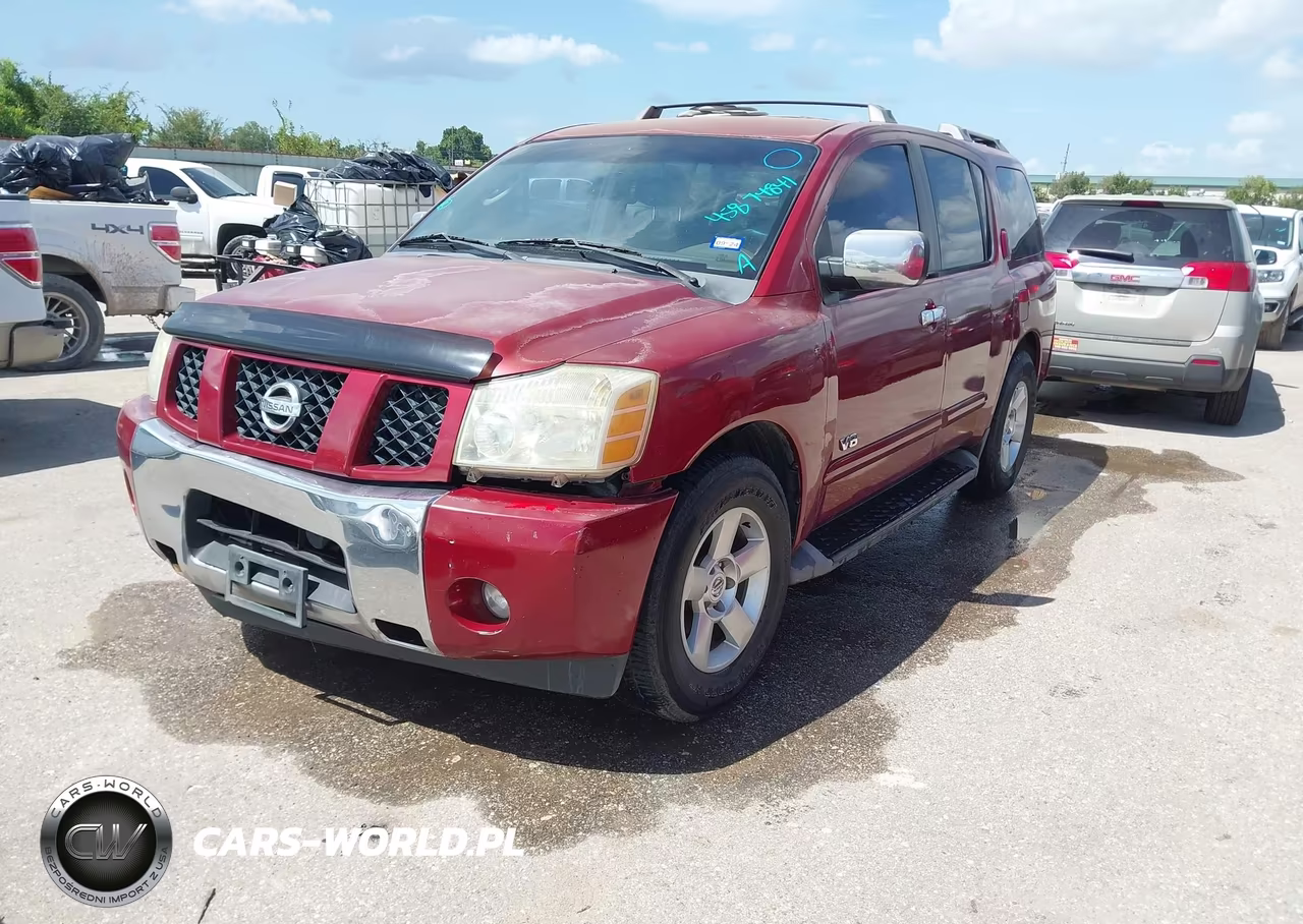 2006 Nissan Armada Se VIN:5N1AA08A86N706932 - 2
