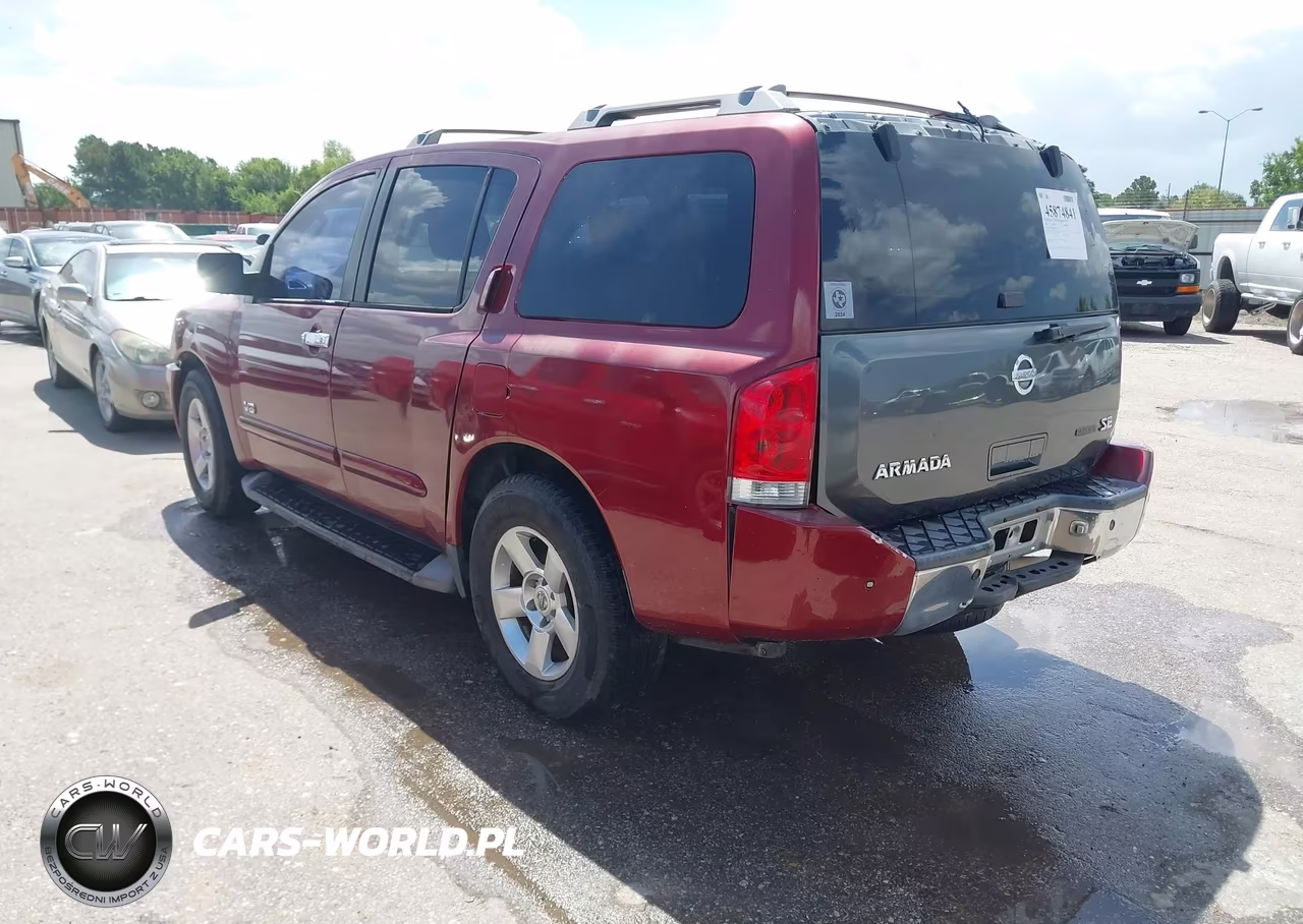 2006 Nissan Armada Se VIN:5N1AA08A86N706932 - 3