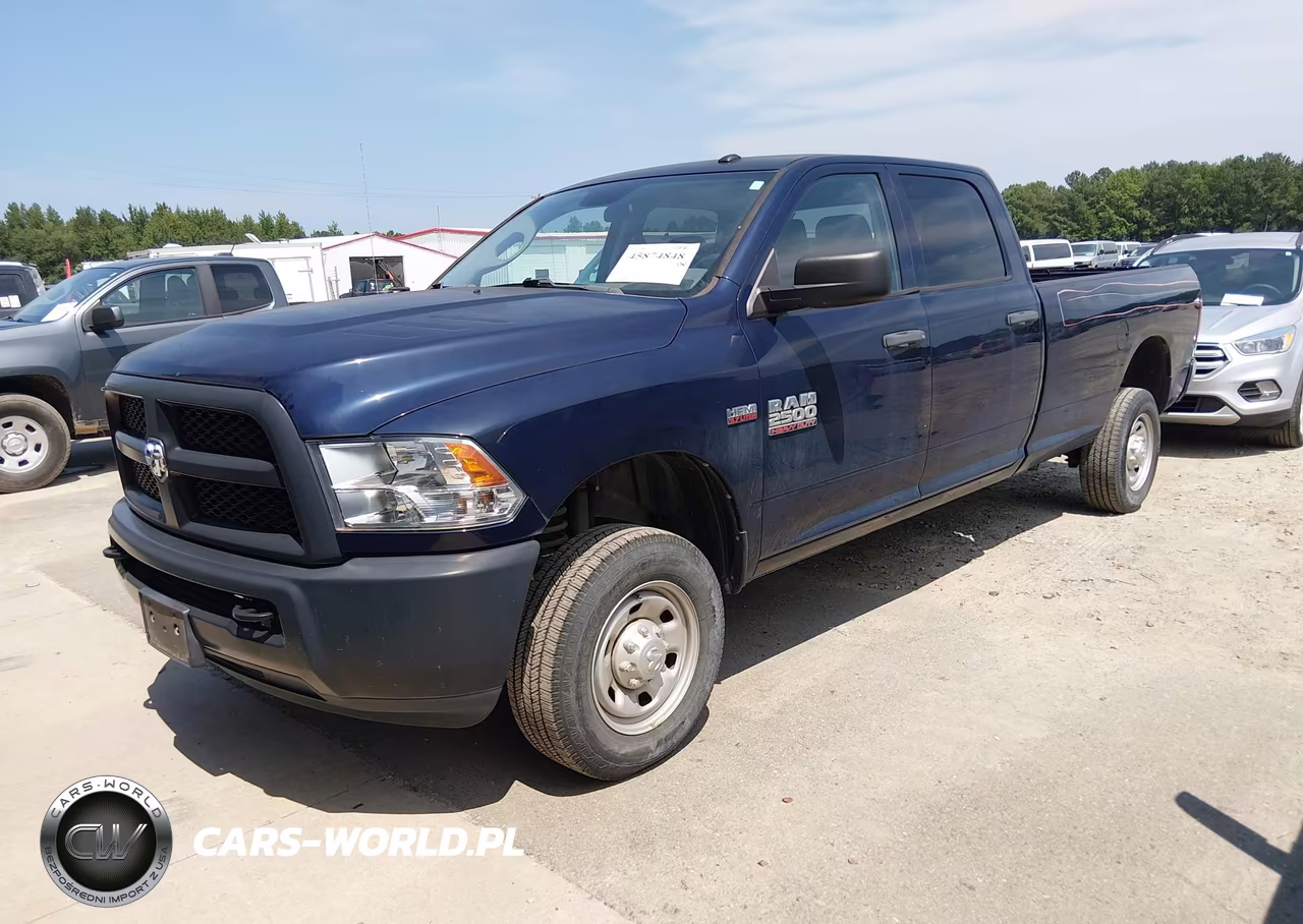 2018 Ram 2500 Tradesman 4X4 8' Box VIN:3C6TR5HT5JG375210 - 2