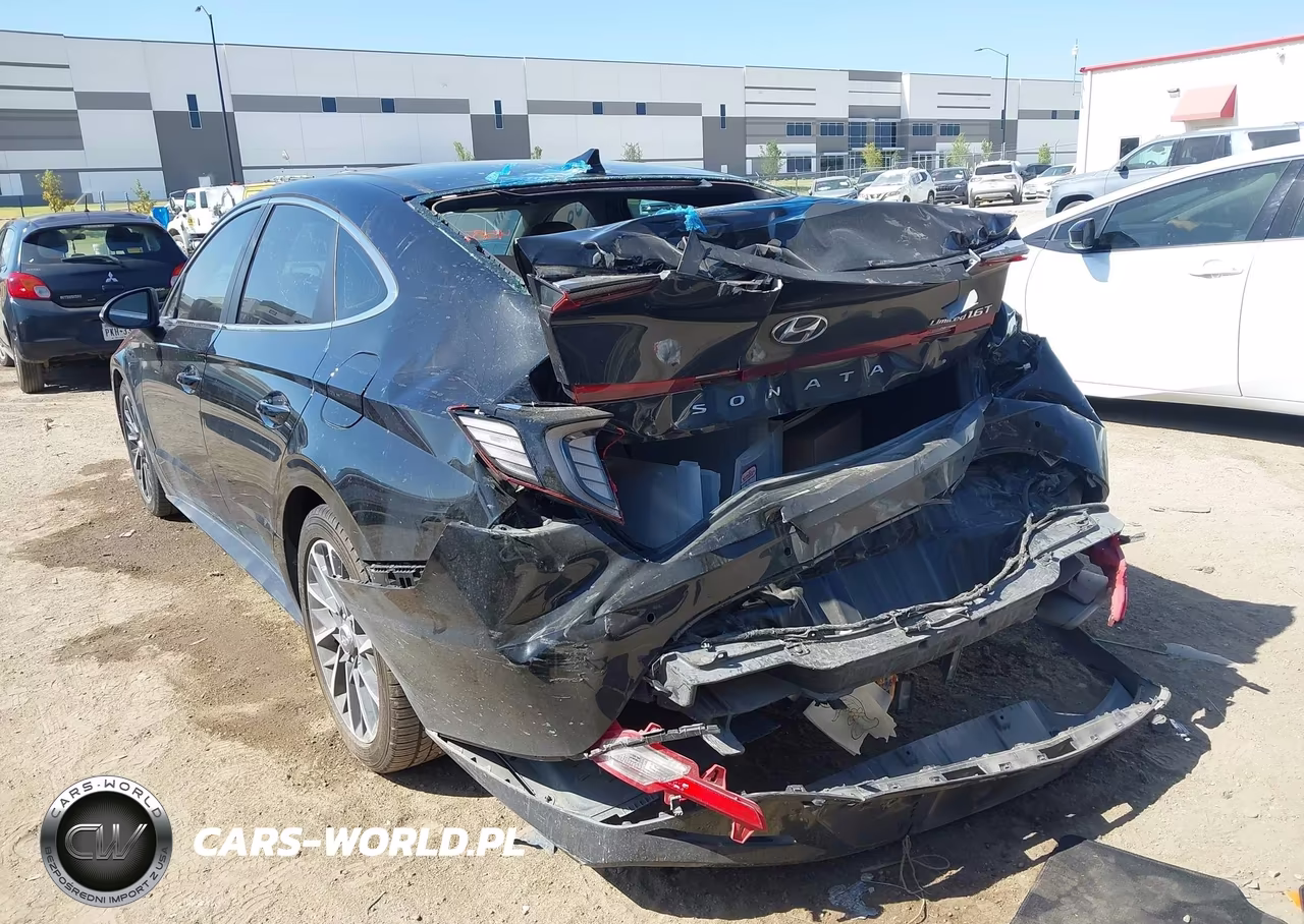 2021 Hyundai Sonata Limited VIN:KMHL34J23MA156654 - 3