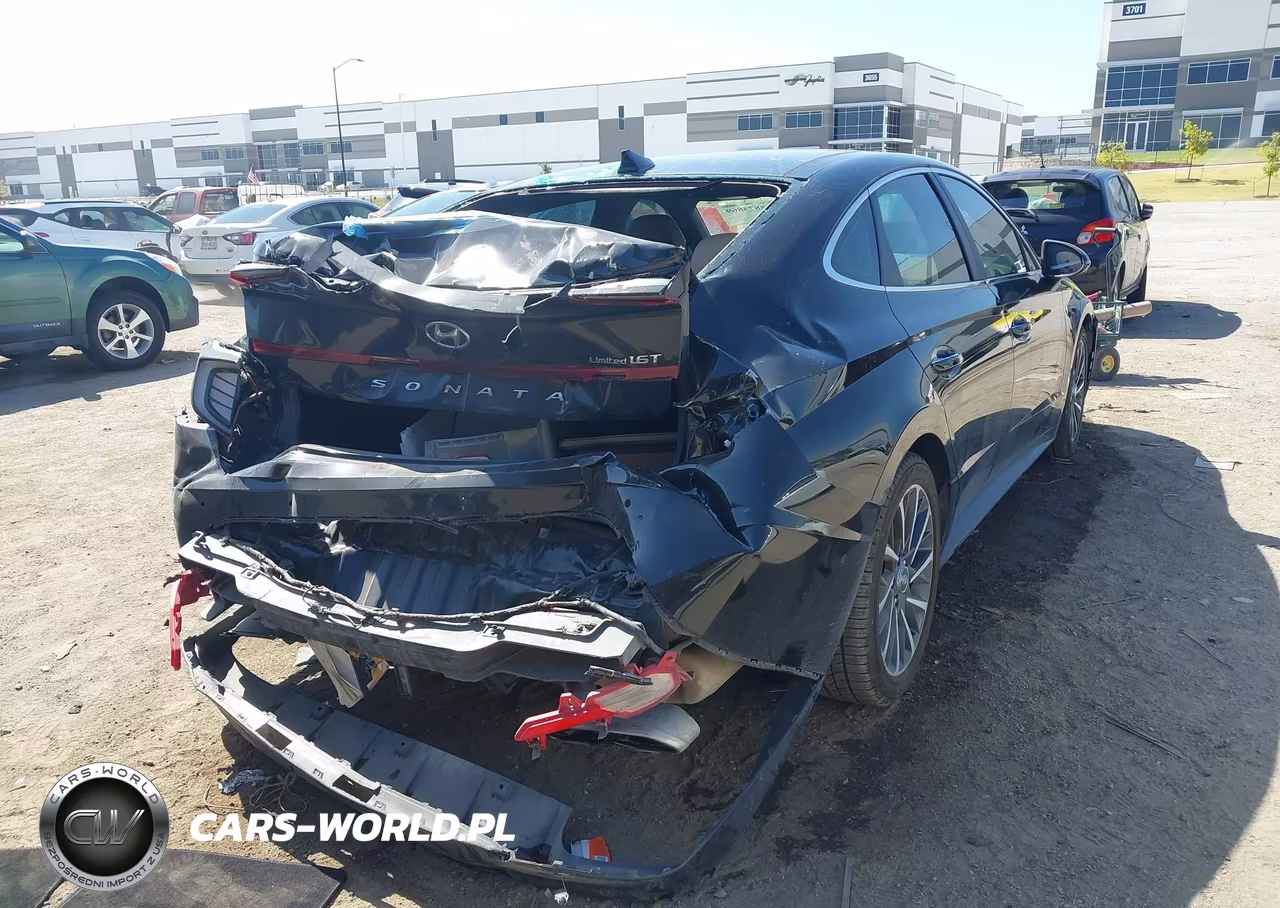 2021 Hyundai Sonata Limited VIN:KMHL34J23MA156654 - 4