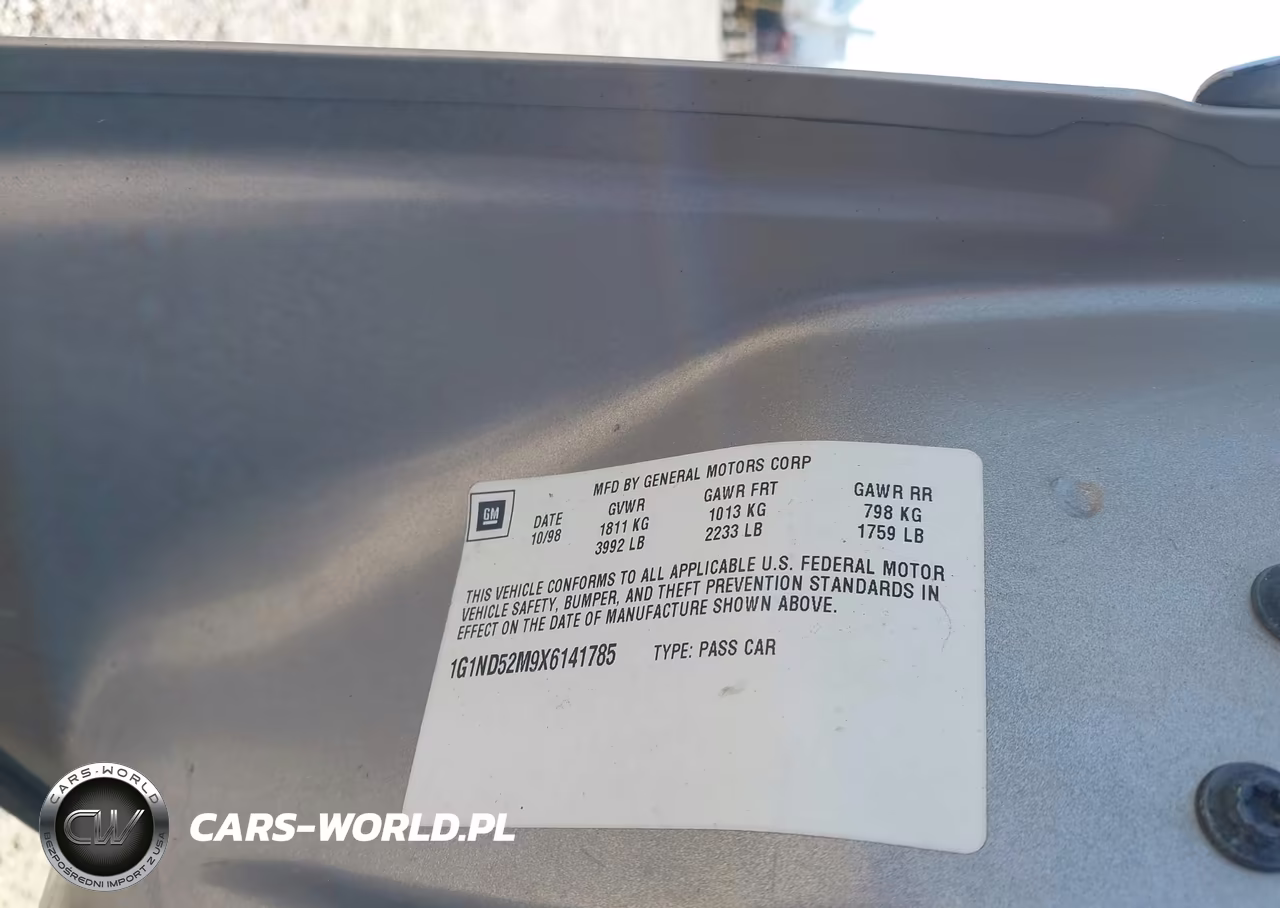 1999 Chevrolet Malibu VIN:1G1ND52M9X6141785 - 9