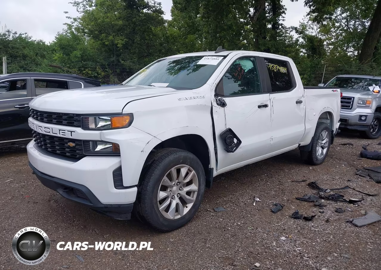 2020 Chevrolet Silverado 1500 4Wd Short Bed Custom VIN:3GCPYBEK4LG177700 - 2